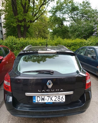 Renault Laguna cena 9500 przebieg: 250000, rok produkcji 2008 z Wrocław małe 29